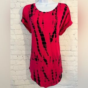 B.L.E.U hot pink top